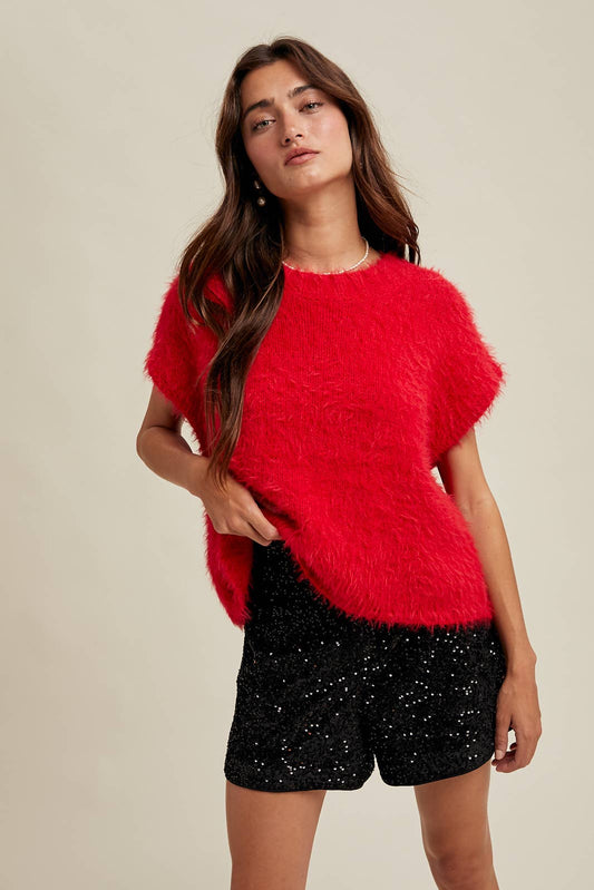 MOHAIR SWEATER VEST