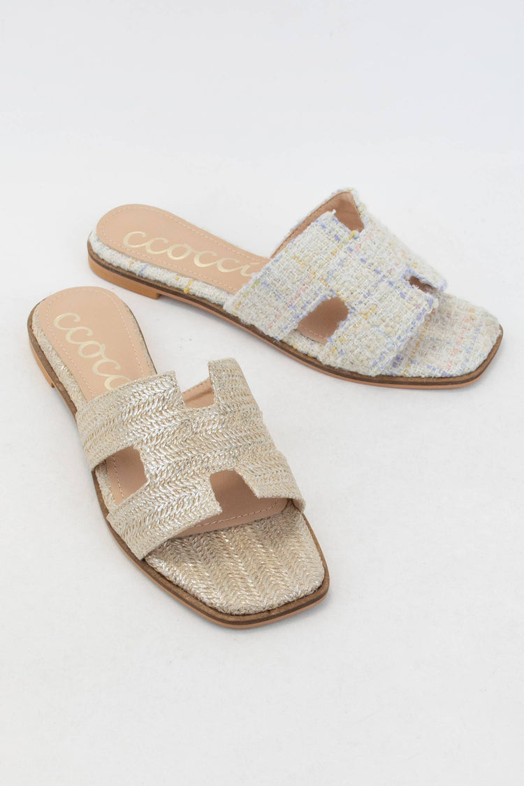 H Slide Sandal