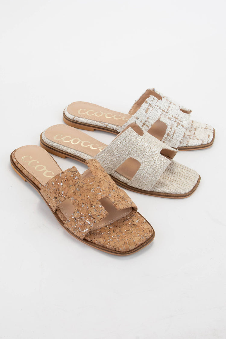 H Slide Sandal