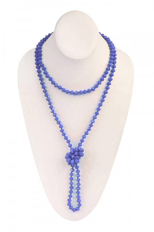 Longline Hand Knotted Necklace