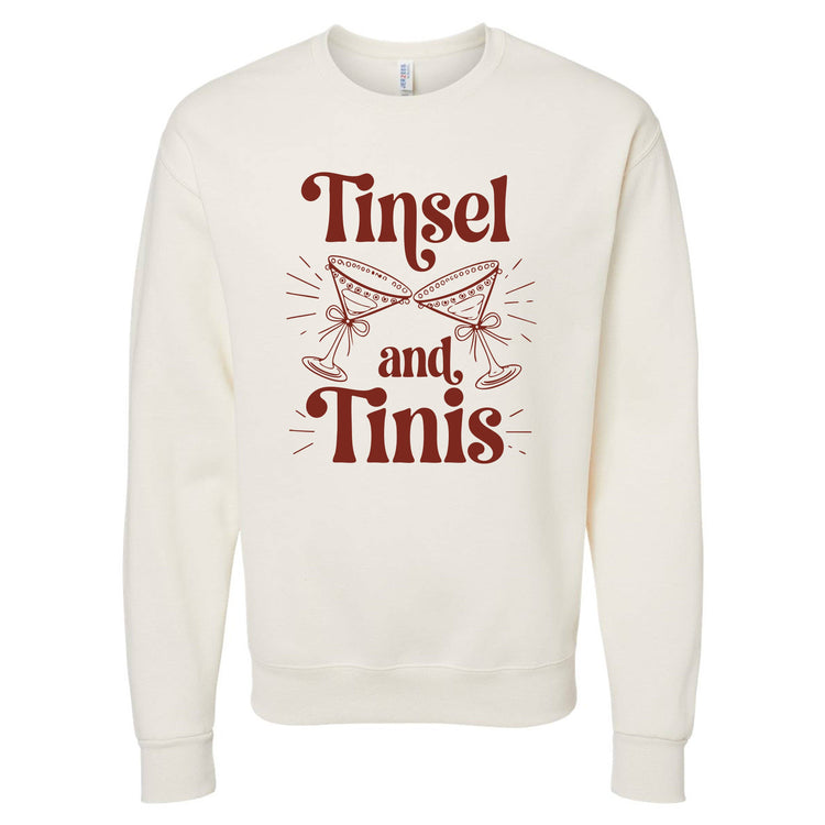 Tinsel and Tinis Tee