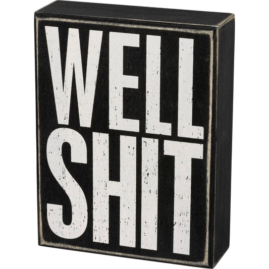 Well Box Sign