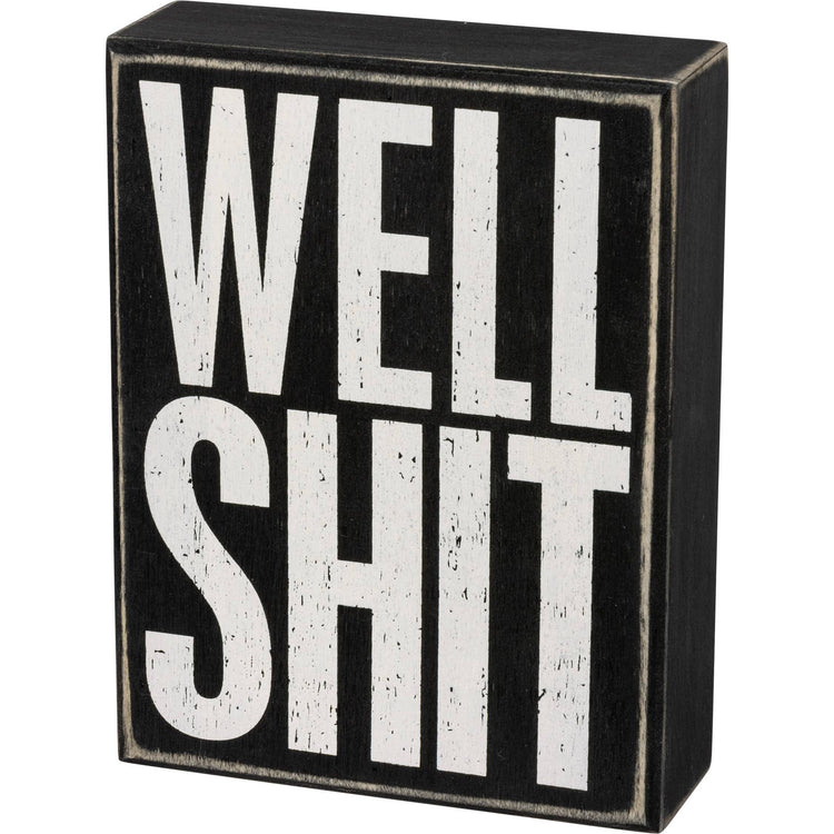 Well Box Sign