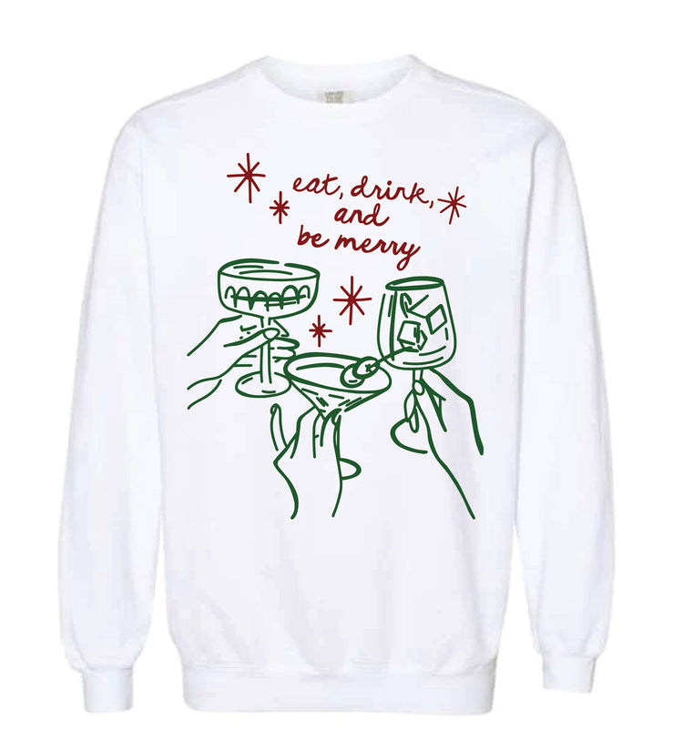 Eat Drink Be Merry Tee