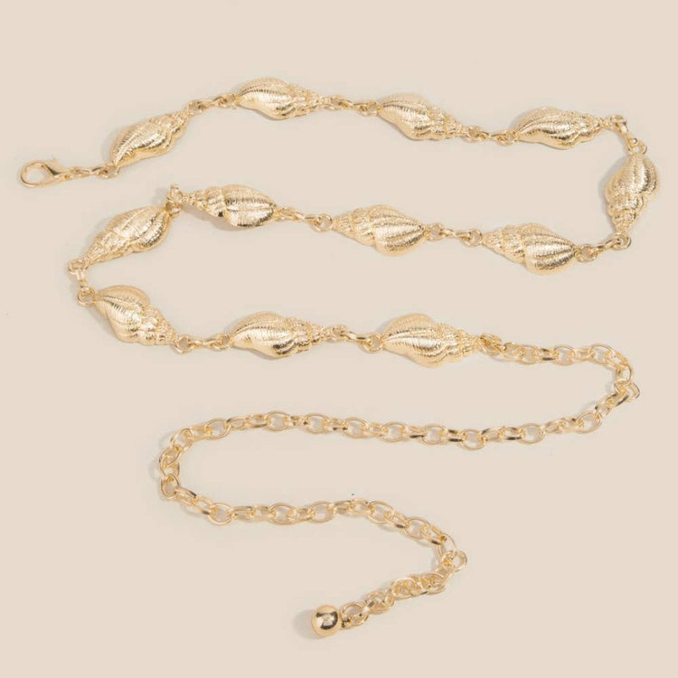 Seashell Chain Belt