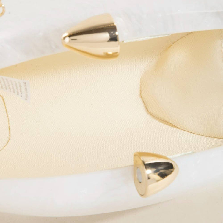 Oval Seashell Clutch Bag