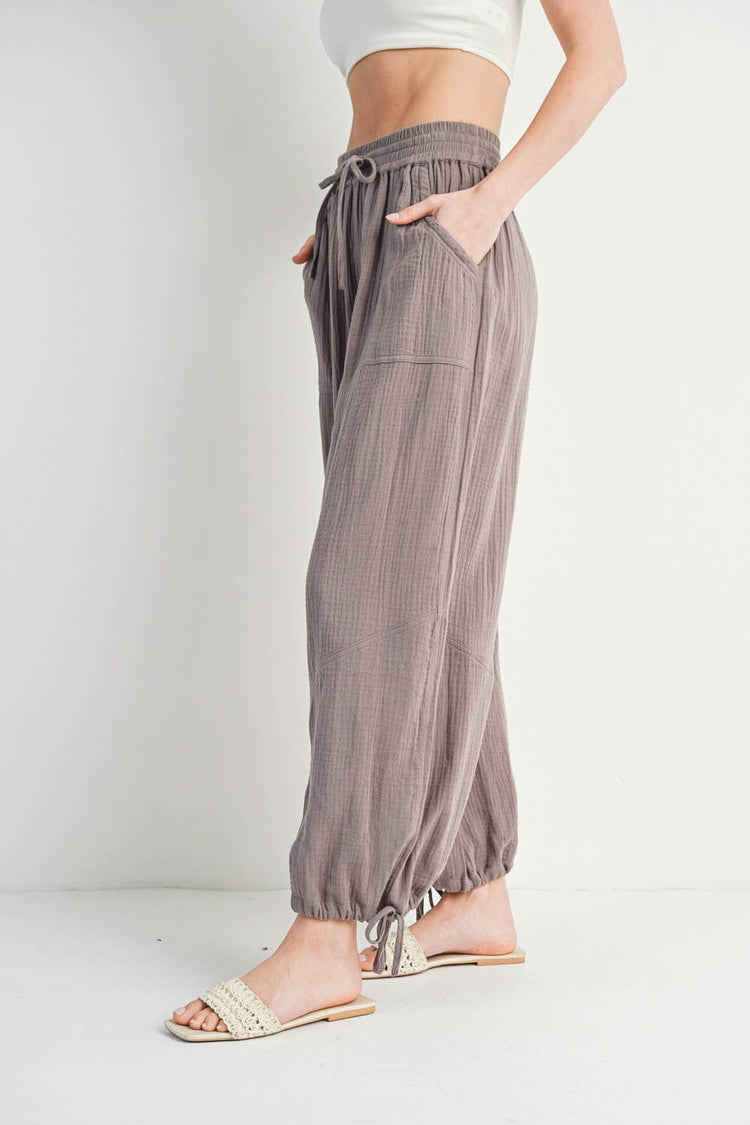 Jogger Harem Drawstring Pants