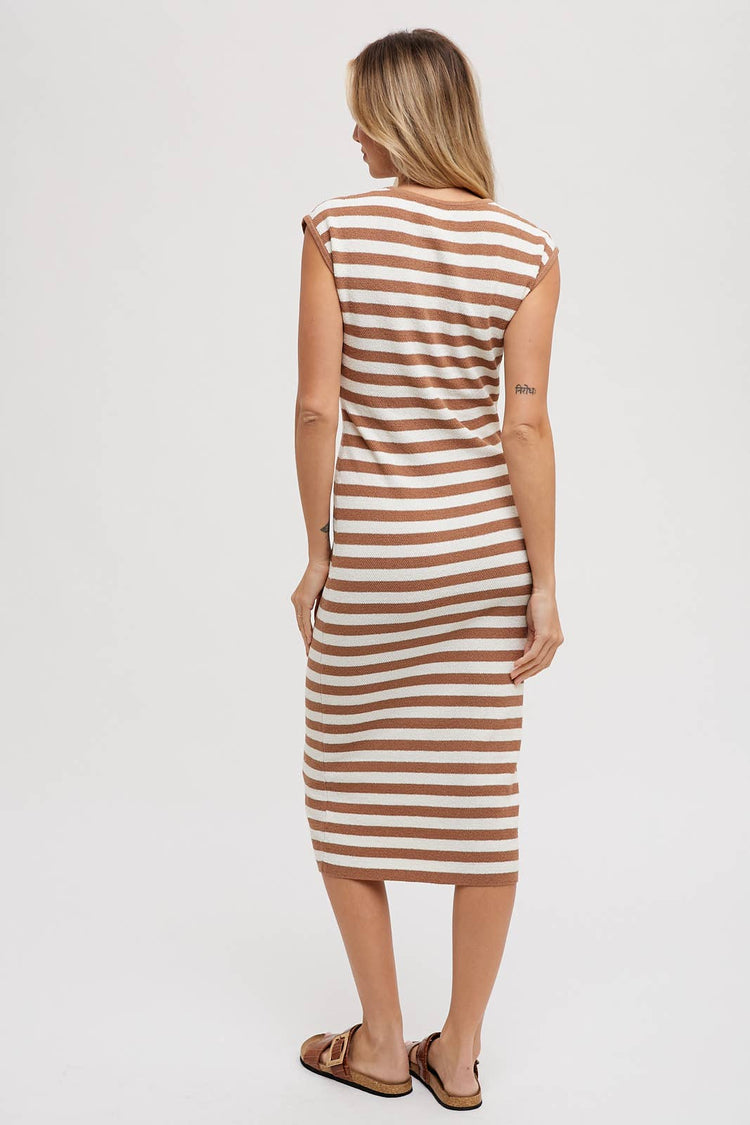 Striped Tank Midi Dress