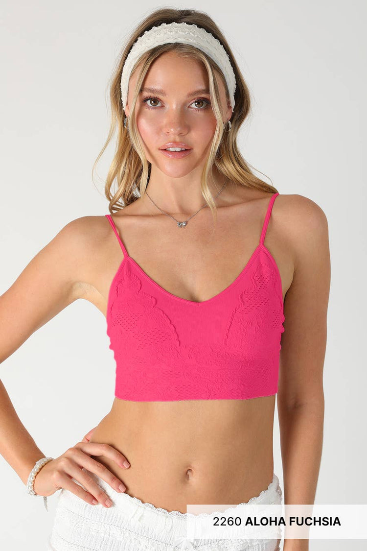 Lace Embroidered Bralette