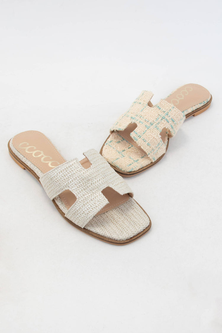 H Slide Sandal