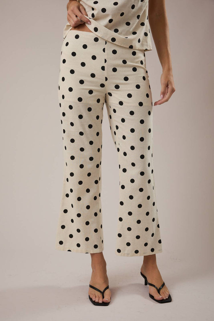 LOW WAIST CROP PANTS