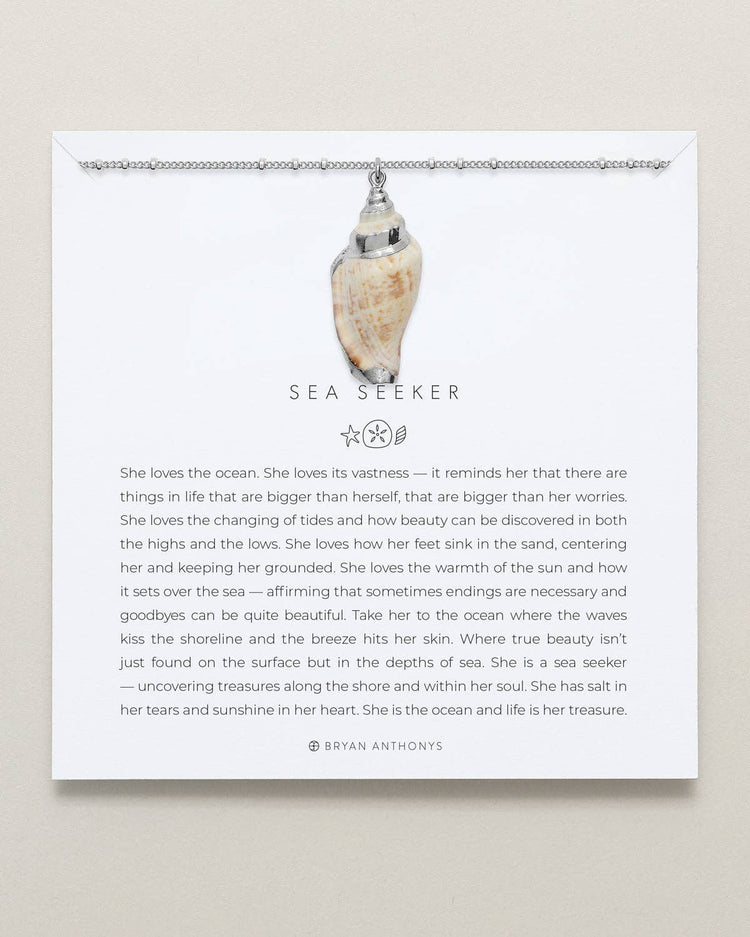 Sea Seeker Shell Necklace