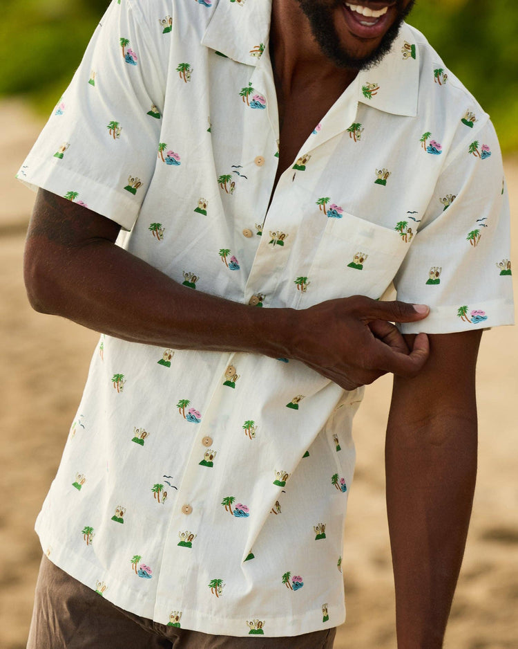 The Private Island - Camp Collar Short Sleeve Shirt