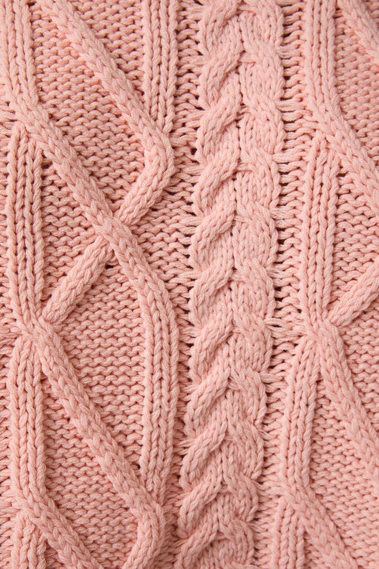 ROUND NECK SHORT SLEEVE KNIT SWEATER TOP