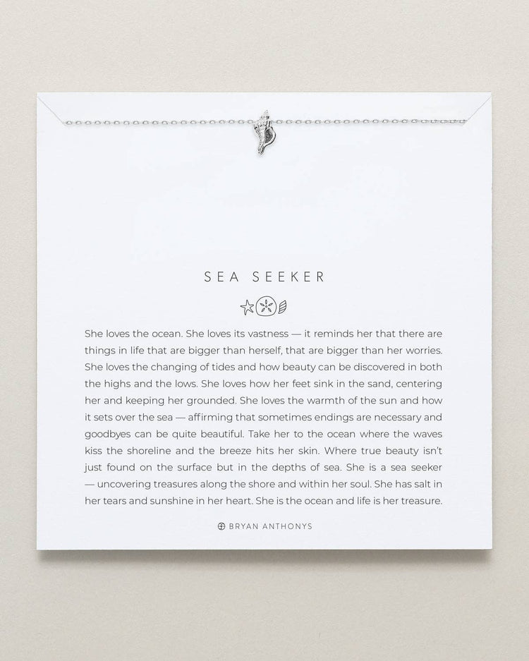 Sea Seeker Icon Necklace