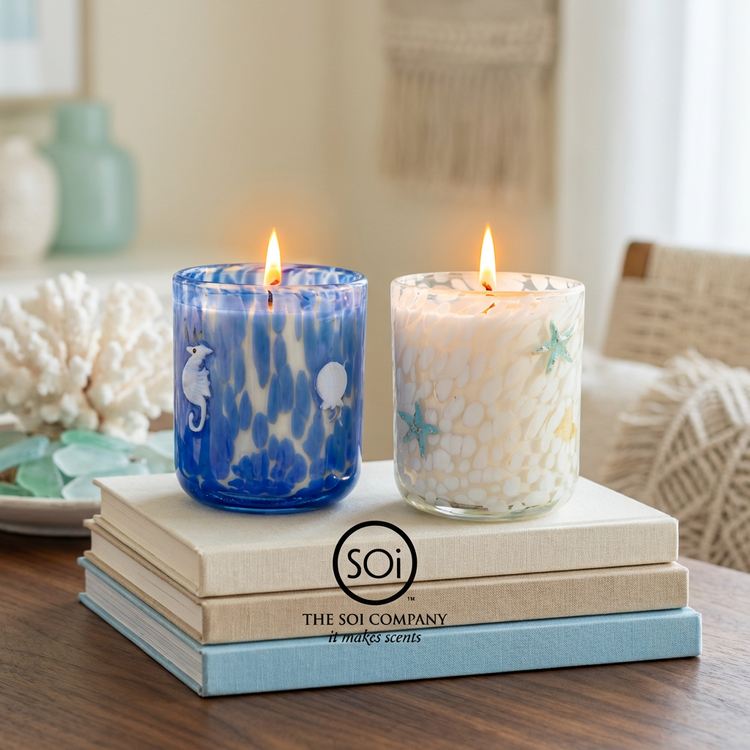 Seaside Blooms Starfish Icon Candle