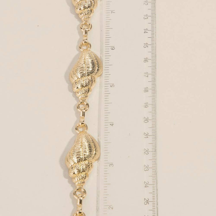Seashell Chain Belt