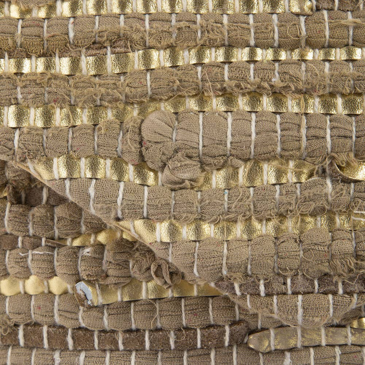 Woven Metallic Thread Envelope Clutch Bag