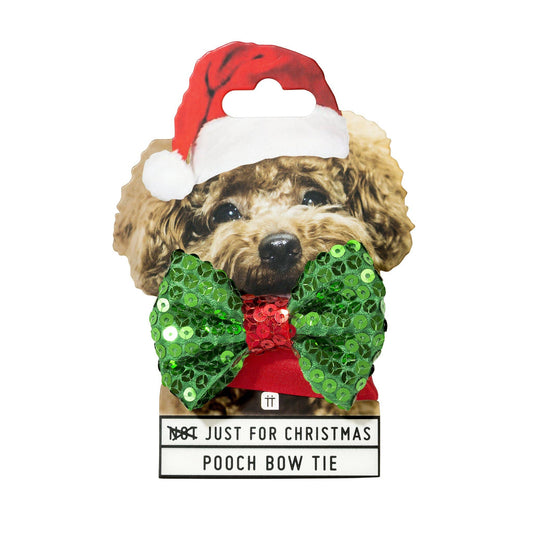 Christmas Dog Bow Tie | Dog Clothing Accessory |