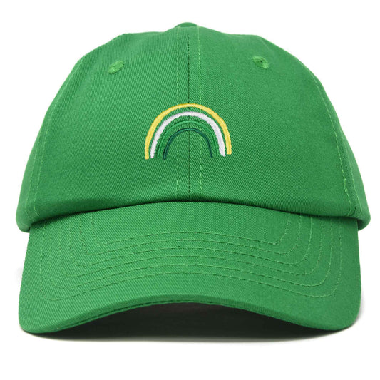 St. Patricks Rainbow Embroidered Ball Cap