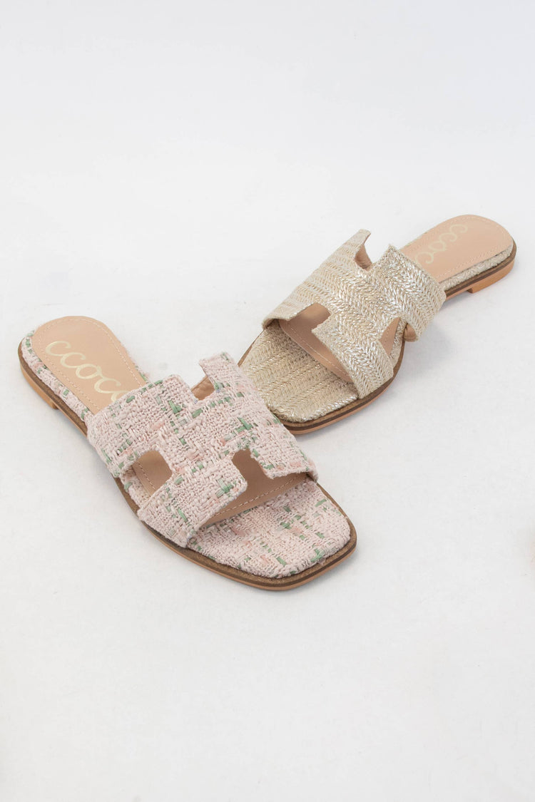 H Slide Sandal