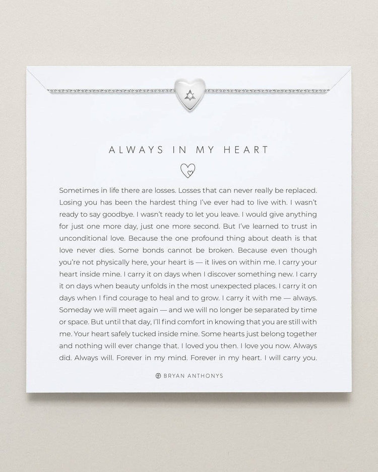 Always In My Heart Icon Necklace