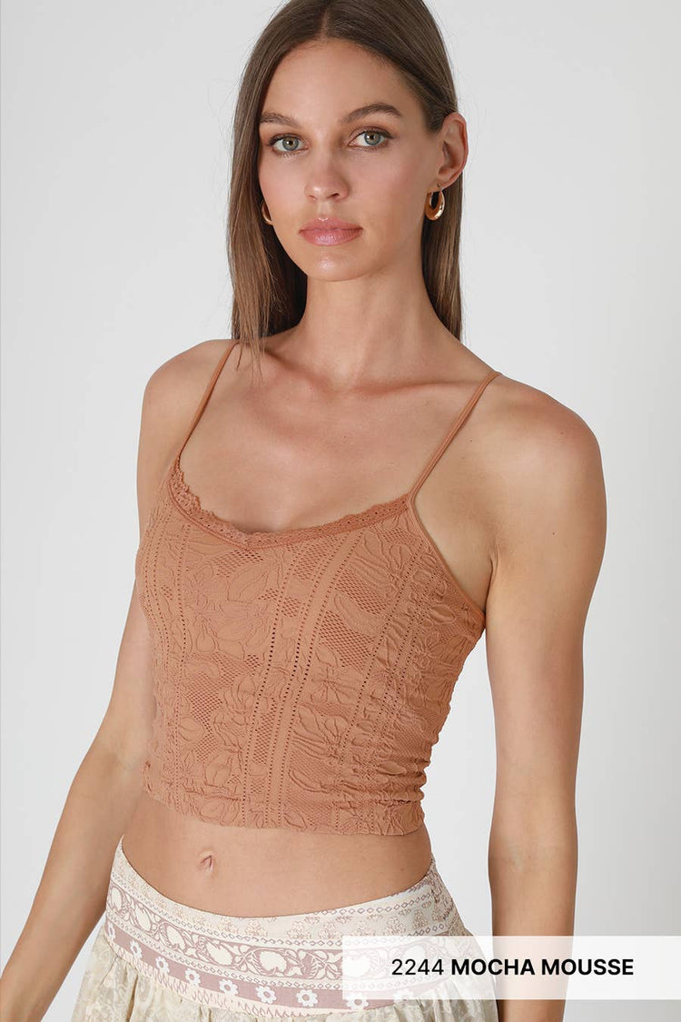 Double Lace Trim Cami