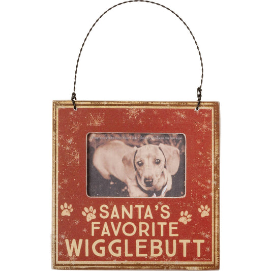 Santa's Favorite Wigglebutt Mini Frame