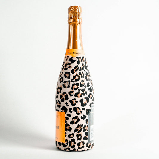 Beau Bottles Tan Leopard- Champagne Collection