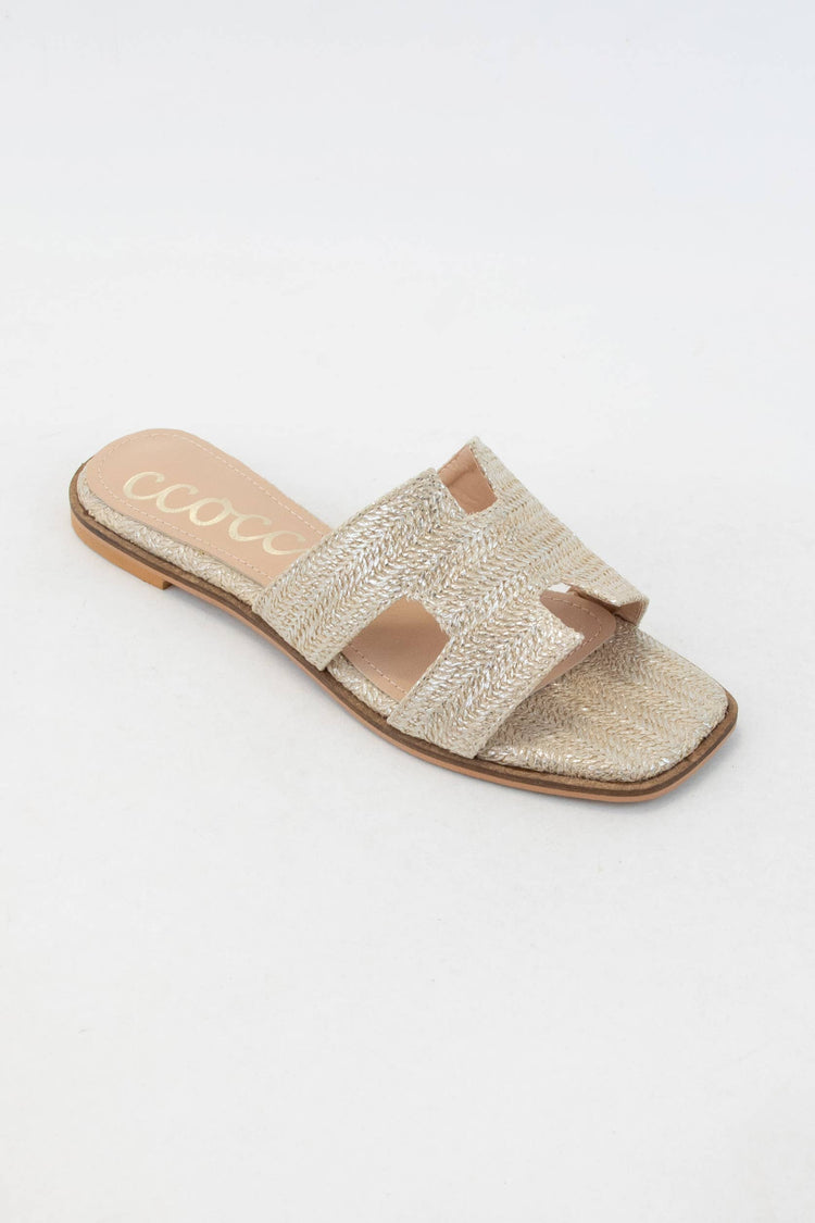 H Slide Sandal