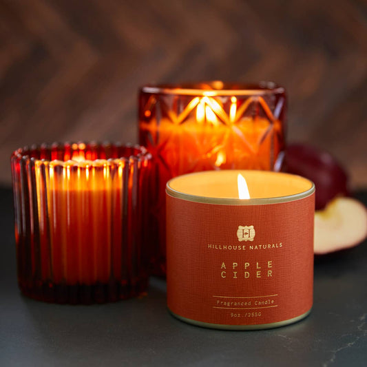 Apple Cider Candle In Tin 9oz Ctn.6