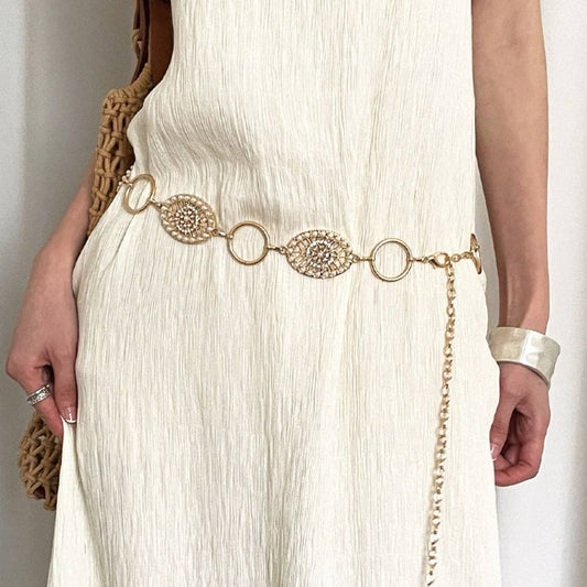 Beco - Boho Metal Links Waist Chain Belt