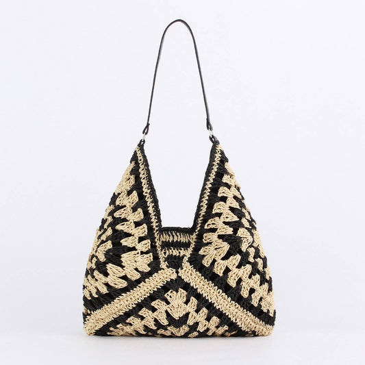 HOBO PAPER ROPE WOVEN BAG