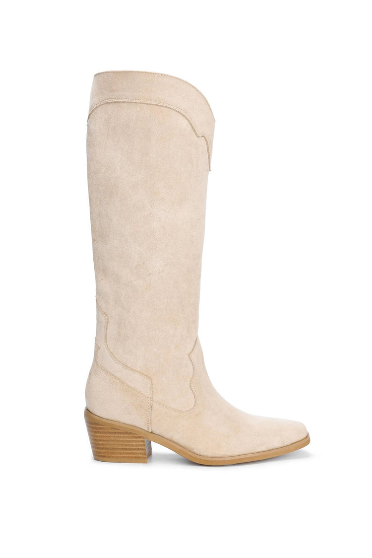 JULIETTE SLEEK MODERN WESTERN TALL BOOTS