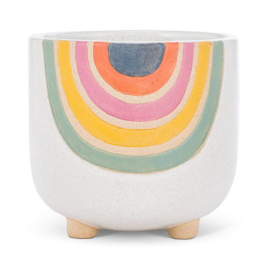 Lg Rainbow Planter w/Legs