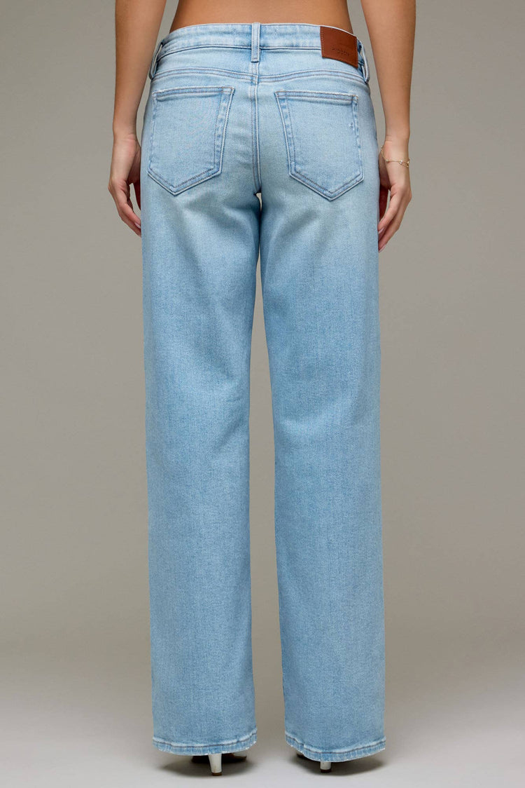 Light Wash Low Rise 32" Inseam Dad Jeans