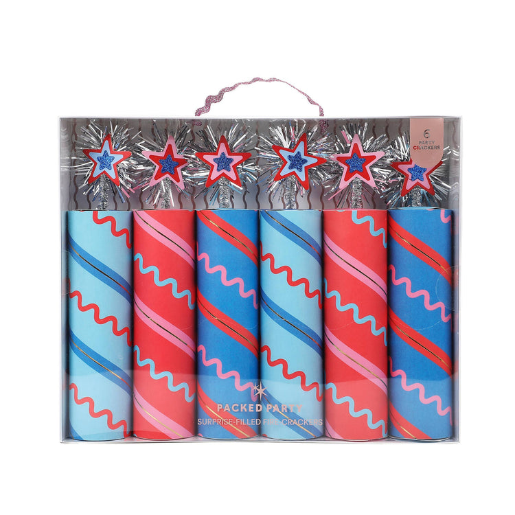 Star-Spangled Surprise Firecracker Crackers