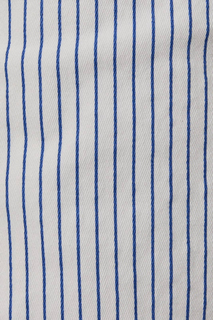 MID RISE STRIPE SHORTS