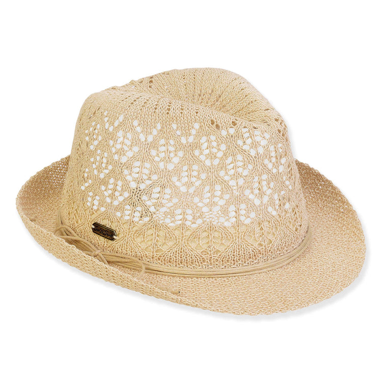 Taupe Fedora, Brim 1.75"
