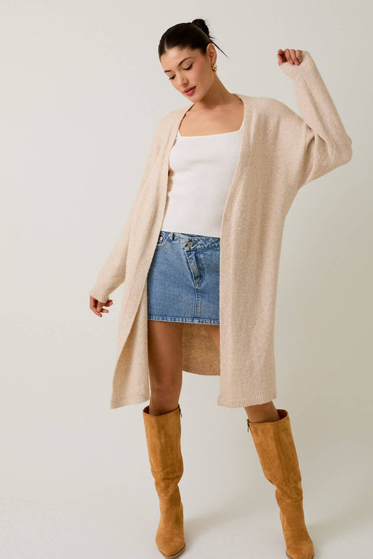 COVER UP SWEATER CARDIGAN