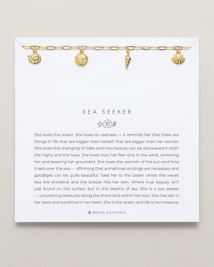 Sea Seeker Charm Bracelet