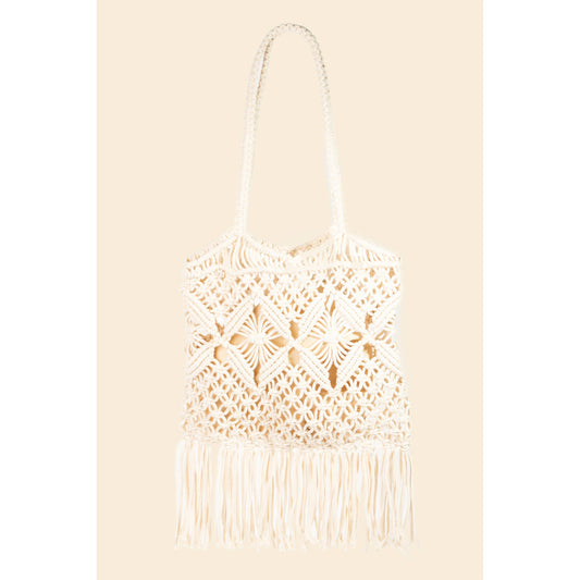 Intricate Woven Pattern Tote Bag