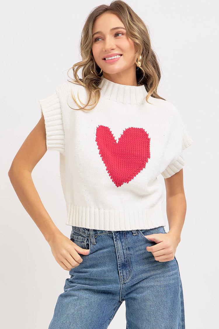 HEART SWEATER VALENTINE