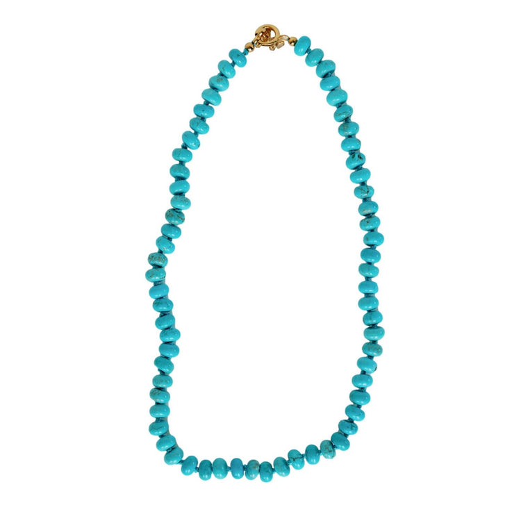 Genuine Turquoise Candy Necklace