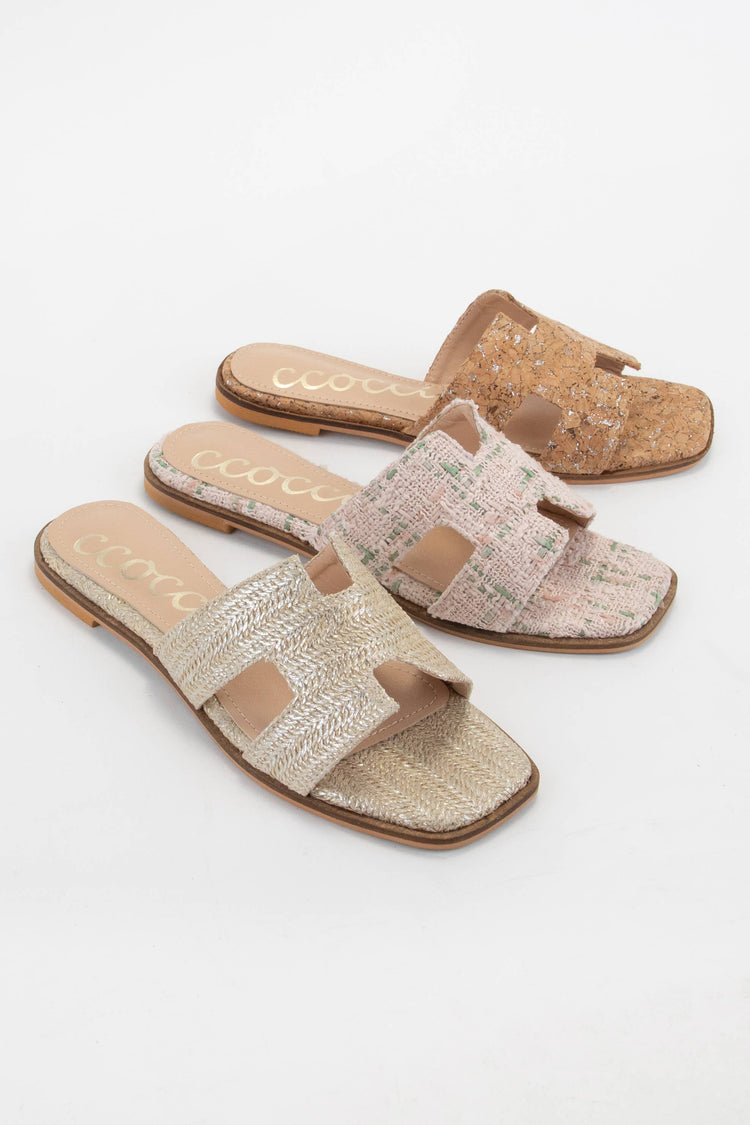 H Slide Sandal