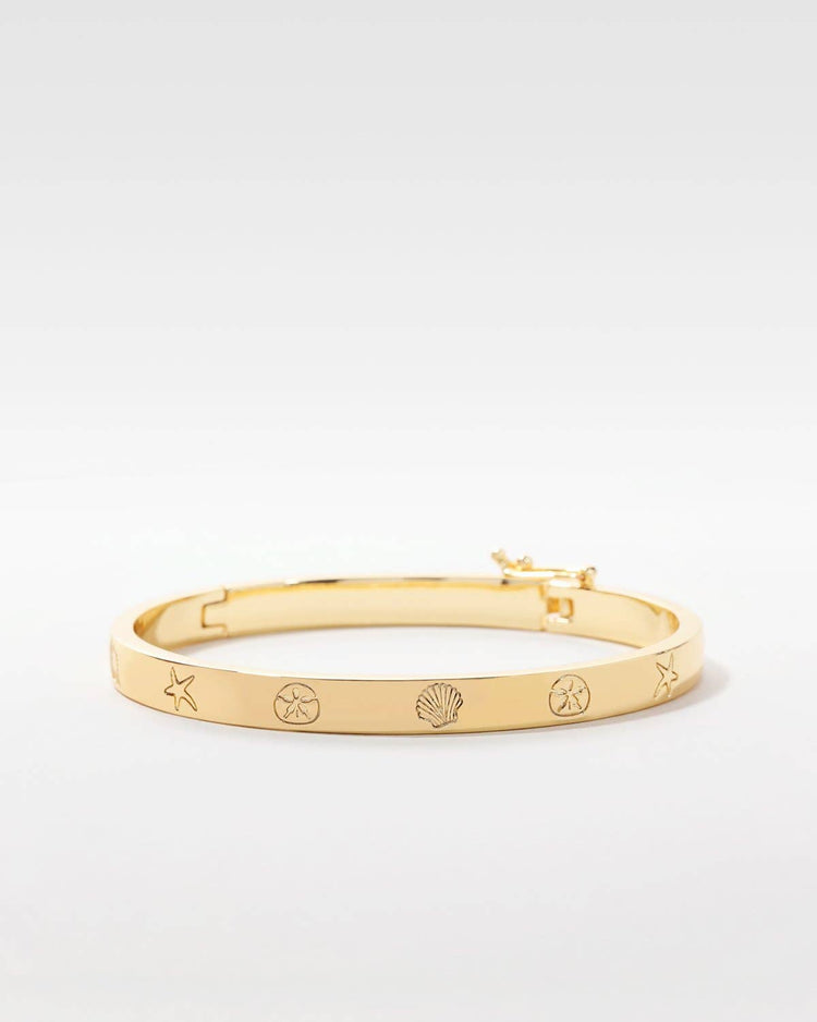 Sea Seeker Hinged Bracelet