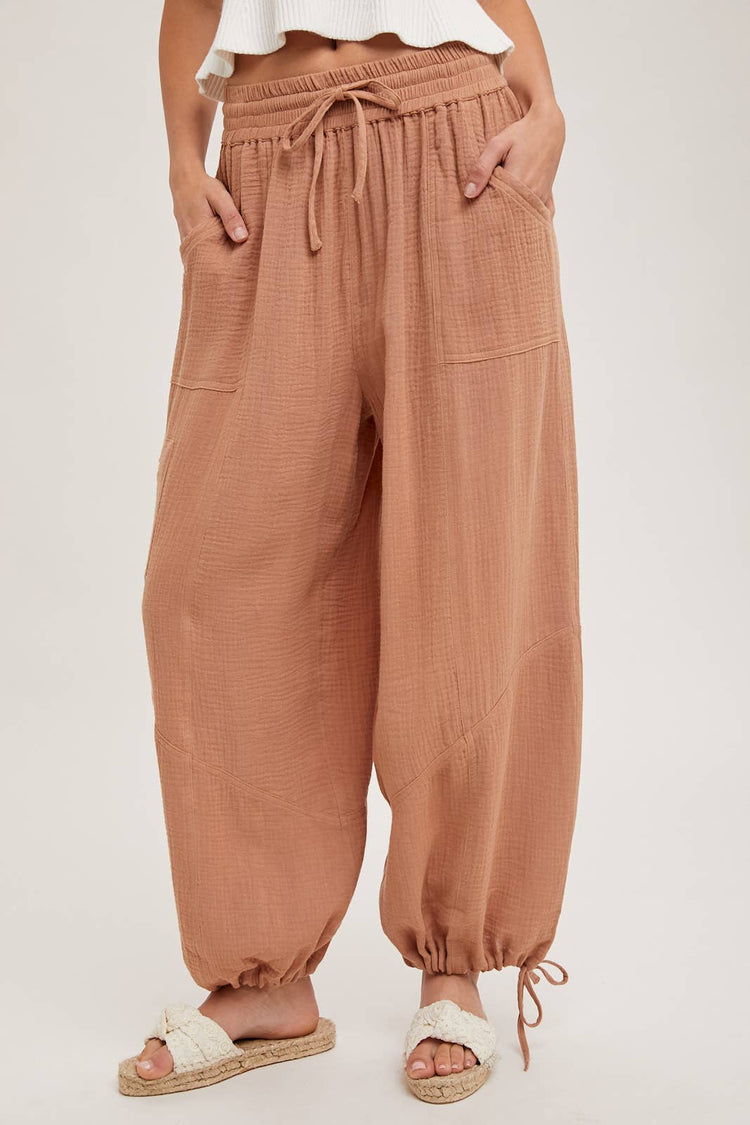 Jogger Harem Drawstring Pants