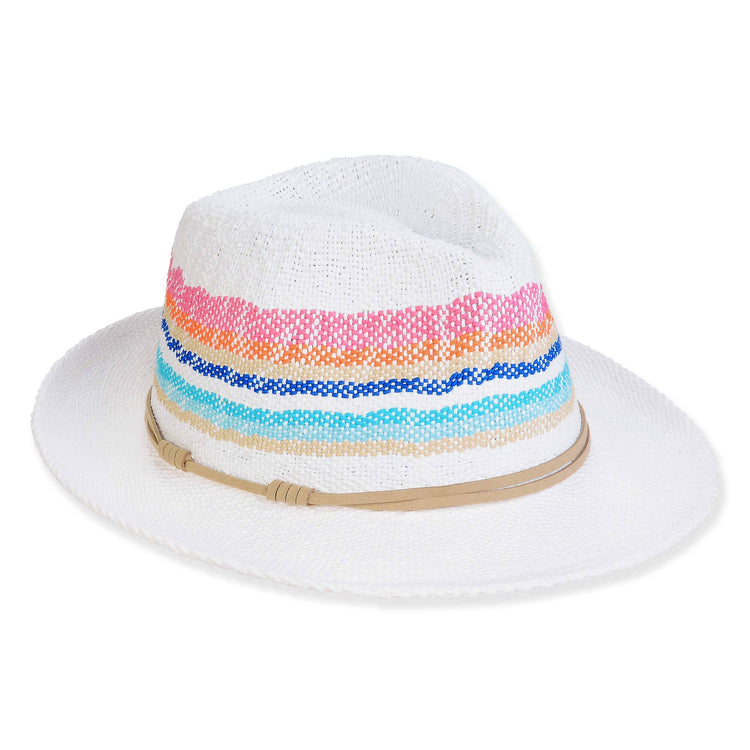 White, Toyo Fedora, Brim 2.5"