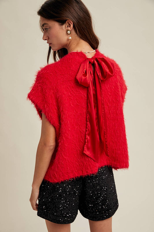 MOHAIR SWEATER VEST