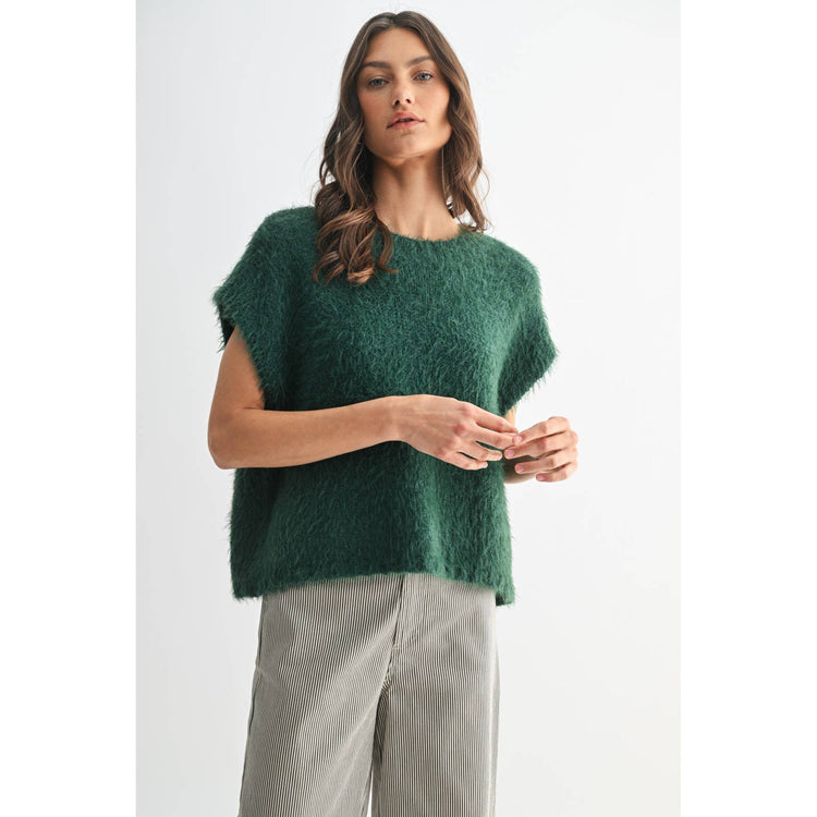 MOHAIR SWEATER VEST